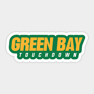 Green Bay Football Team Sticker